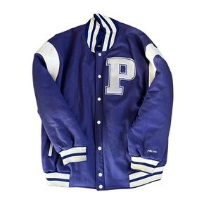 Pelle pelle varsity jacket